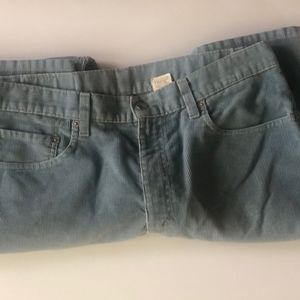Levi's Men's 505 Light Blue Corduroy 34W 32L